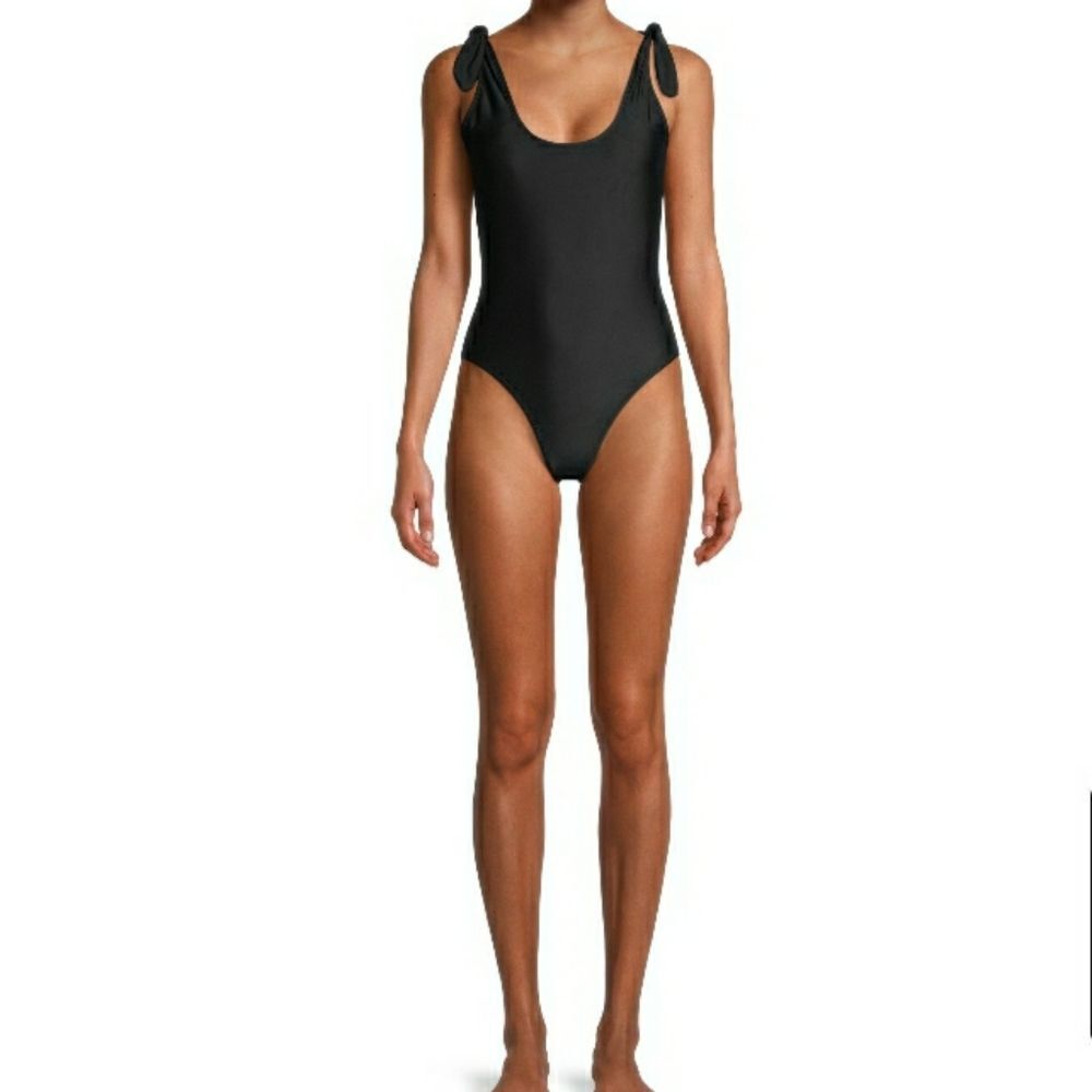 Xoxo Black Swimsuit One Piece Large